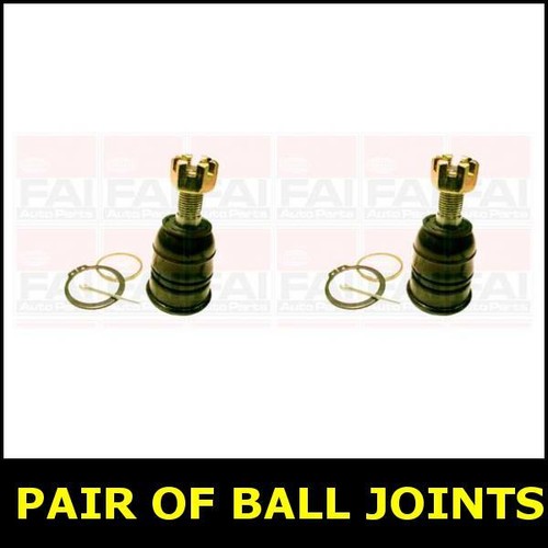 Pair ball joint front axle - of,