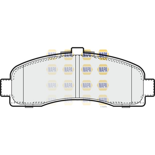 Brake pads set for nissan - pads,