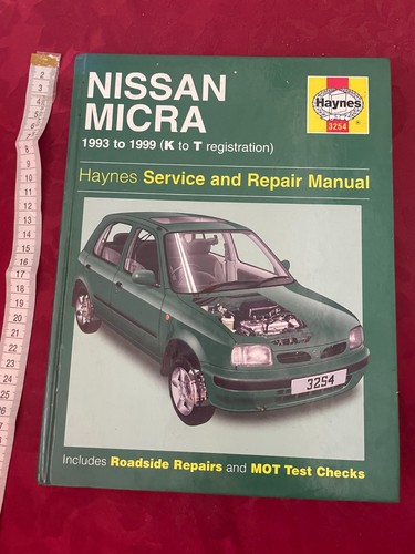 Haynes manual nissan micra k11 - haynes,