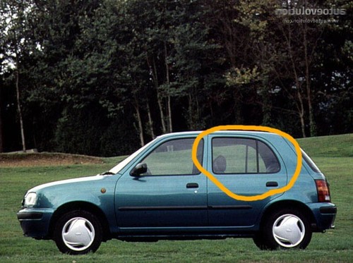 Nissan micra k11 mk2 - nissan, door