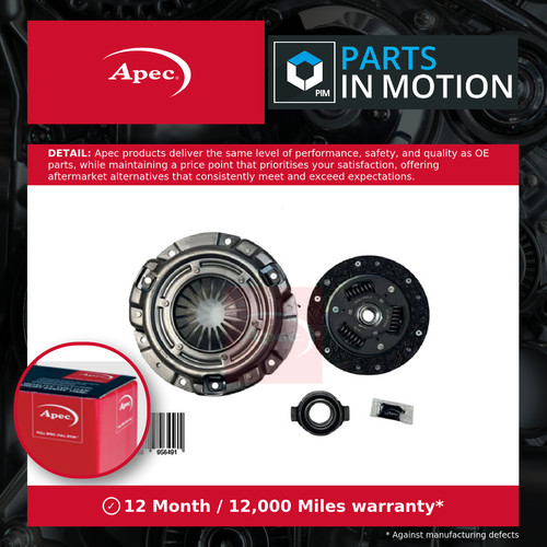 Clutch kit 3pc - clutch,