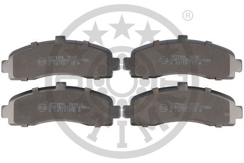 Optimum 09838 brake pads - bp-09838,