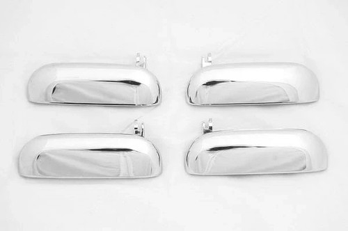 Chrome exterior door handle - door,
