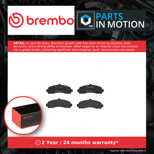 Brake pads set fits - brake, nissan