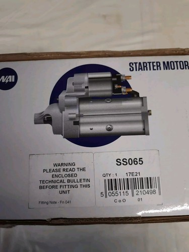 Wai ss065 starter motor fits - ss065,