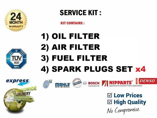 Air fuel oil filters - fuel, 4x