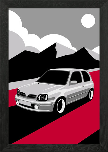 Nissan micra k11 - k11, framed