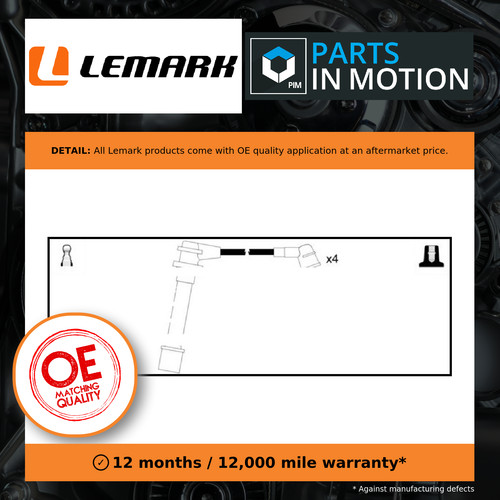 Leads ignition cables set - ht,