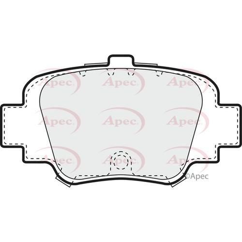 Brake pads set for nissan - set,